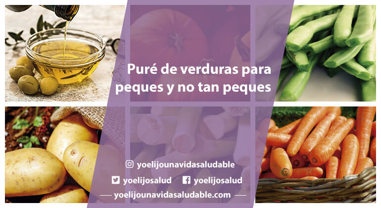 Puré de verduras saludable